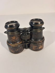 Emil Busch AG World War I WW1 Era 3.5X Clear Glass Binoculars Germany - Works