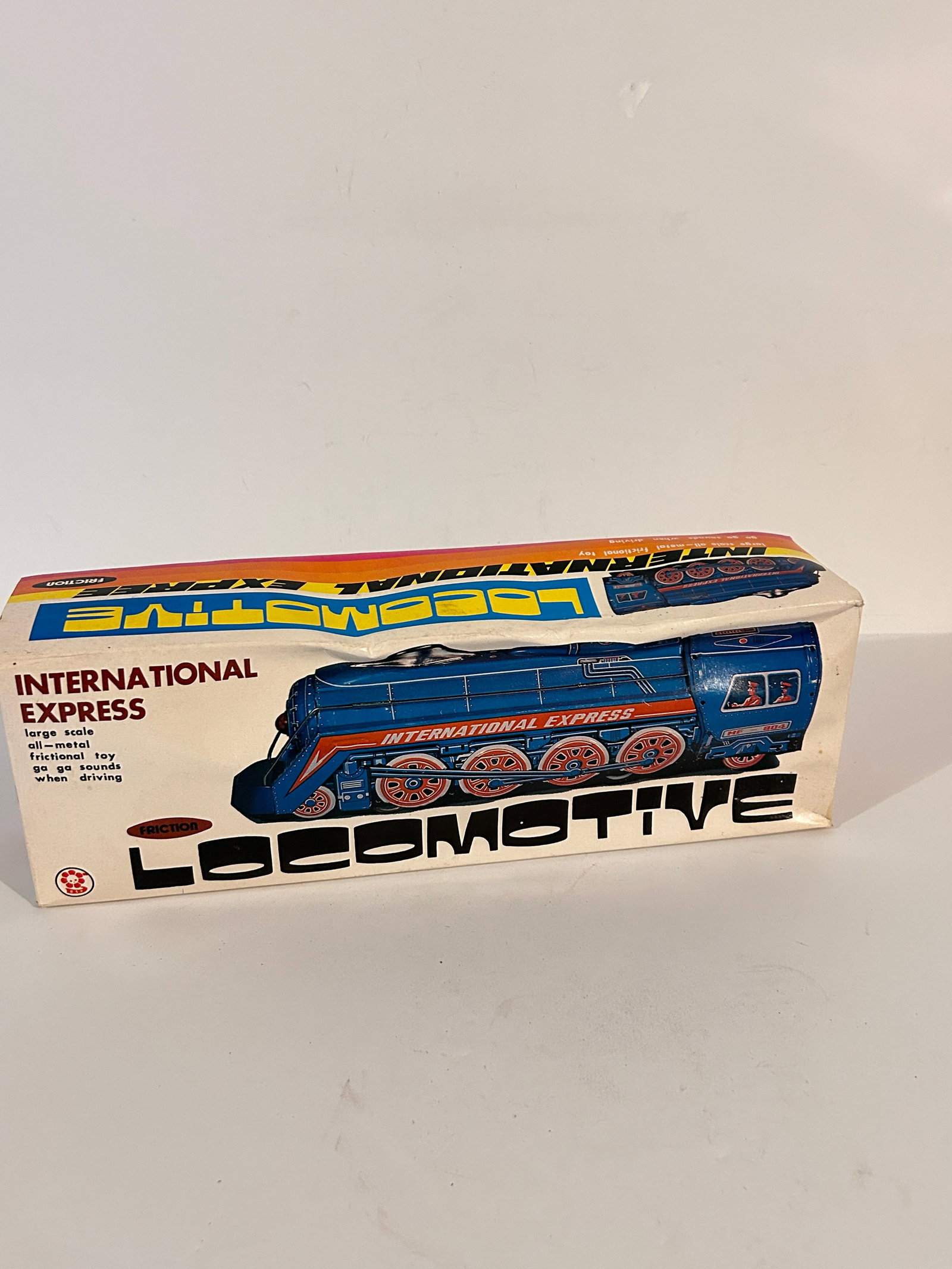 Vintage International Express Large Scale Friction Locomotive MF-804 w/ Box: Vintage International Express Large Scale Friction Locomotive MF-804 w/ Box Please view all photos as they are part of the description and condition of this Item, Feel free to contact me with question