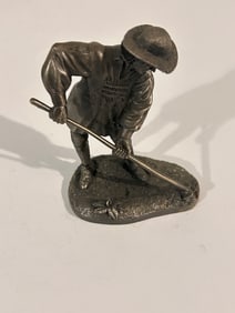 The Franklin Mint Vintage Pewter Figurine