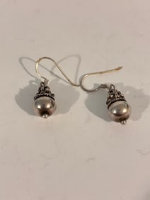 Vintage Sterling Silver dangle Earrings