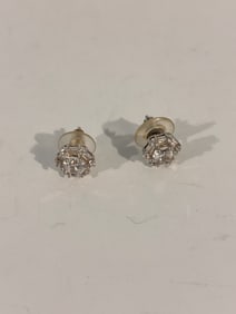 Vintage Sterling Silver post Earrings