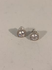 Vintage Sterling Silver post Earrings