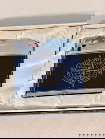 First National City Bank Nesor-Rosen Cigarette Lighter, New York Unused