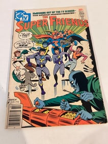Vintage Comic Book The Super Friends # 7