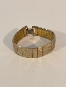 Vintage Goldtone Bracelet 7"