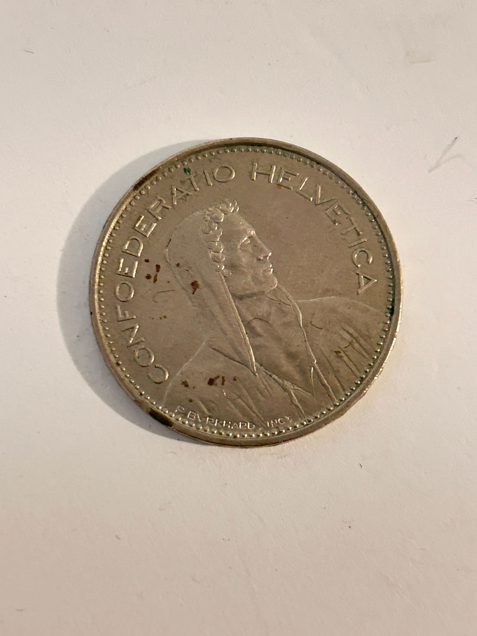 1981 5 Francs Switzerland Silver World Coin (1 of 3)