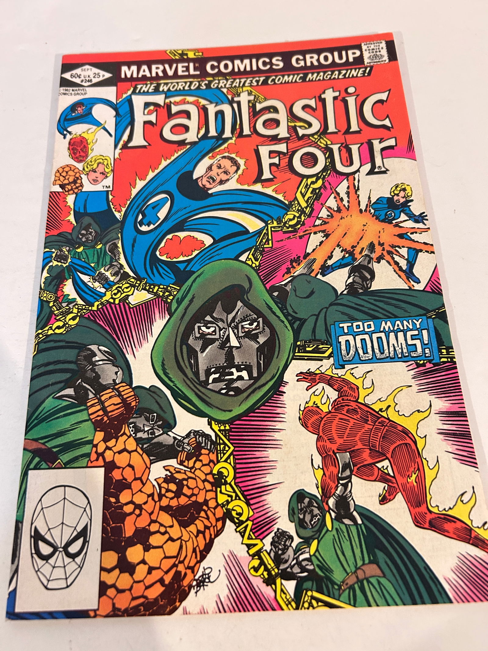 Vintage Comic Book Fantastic Four # 246: Vintage Comic Book Fantastic Four # 246 Please view all photos as they are part of the description and condition of this Item, Feel free to contact me with questions or picture requests! Used Item AS