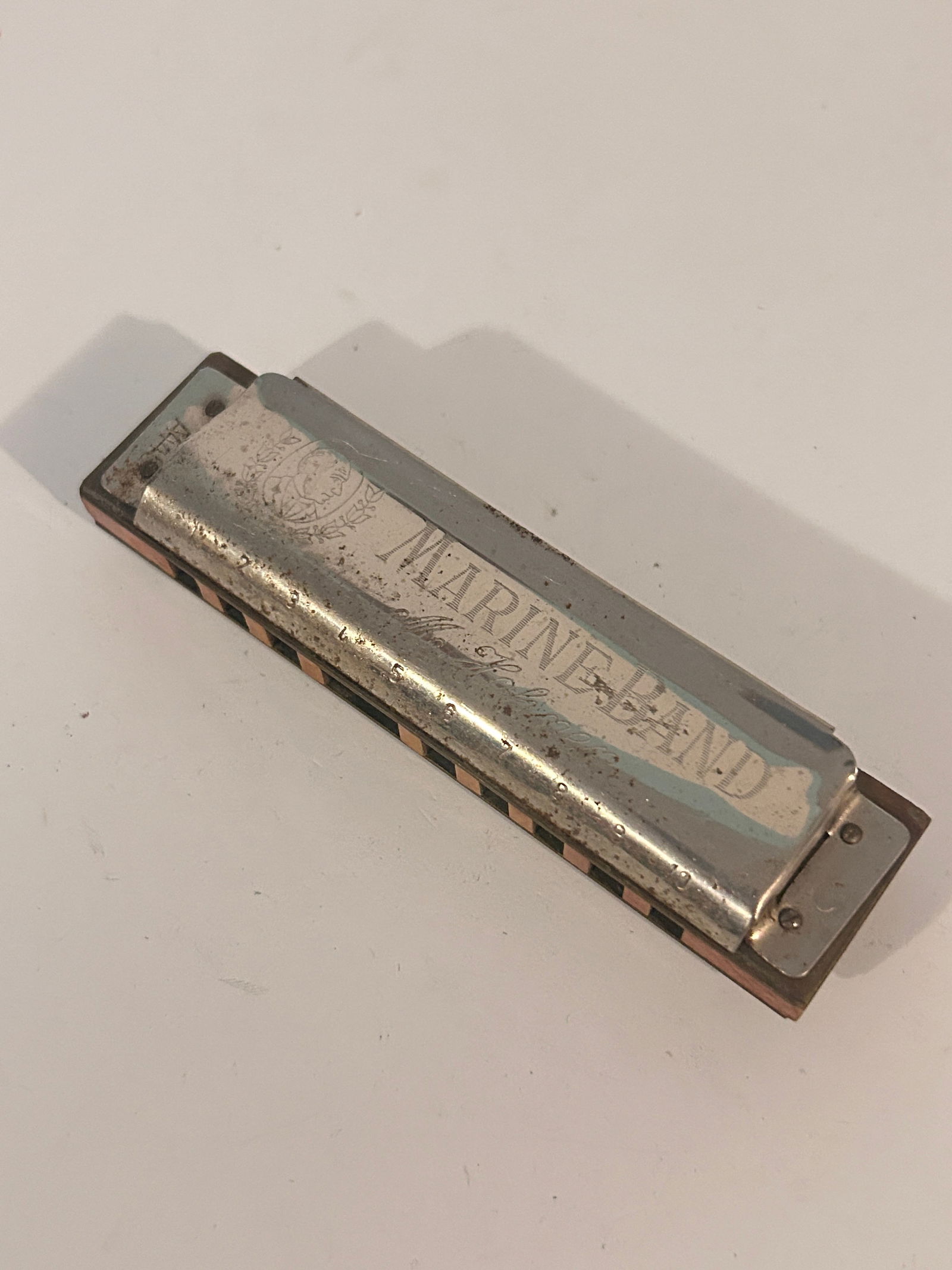 Vintage M. Hohner Marine Band Harmonica (1 of 4)