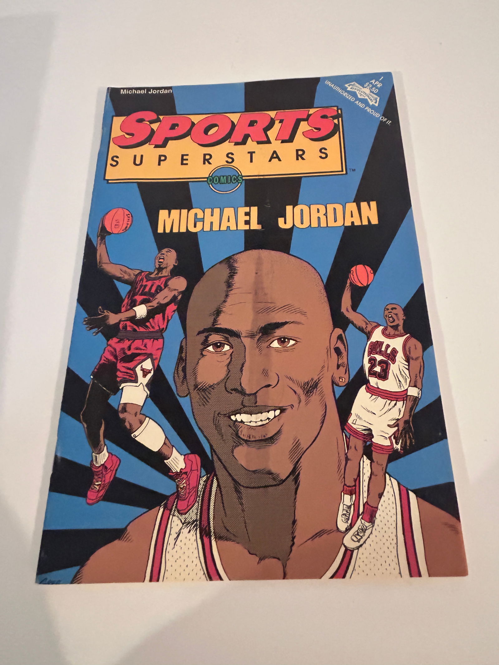 Vintage Comic Book Michael Jordan # 1 (1 of 2)