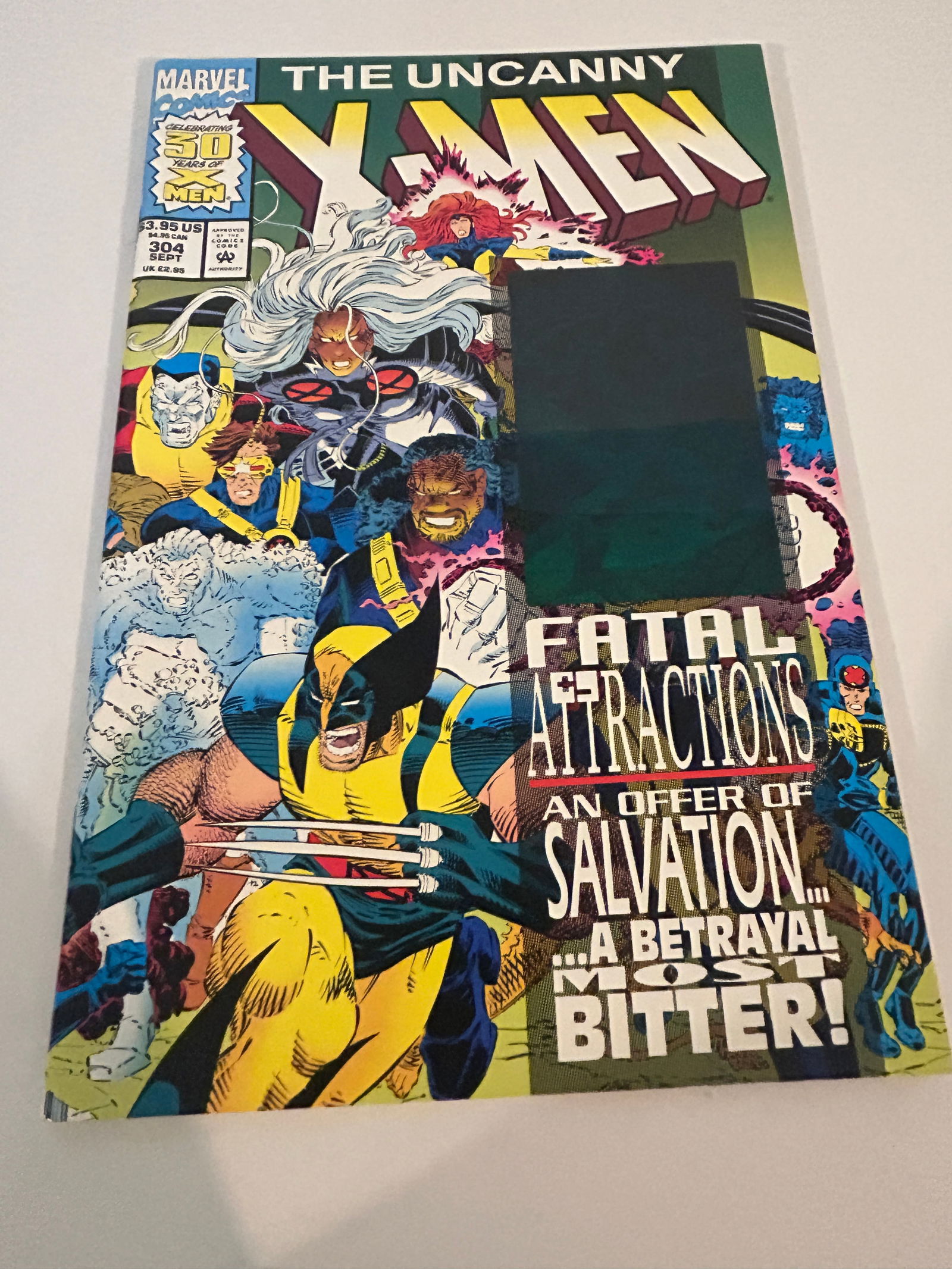 Vintage Comic Book X-Men # 304: Vintage Comic Book X-Men # 304 Please view all photos as they are part of the description and condition of this Item, Feel free to contact me with questions or picture requests! Used Item AS IS