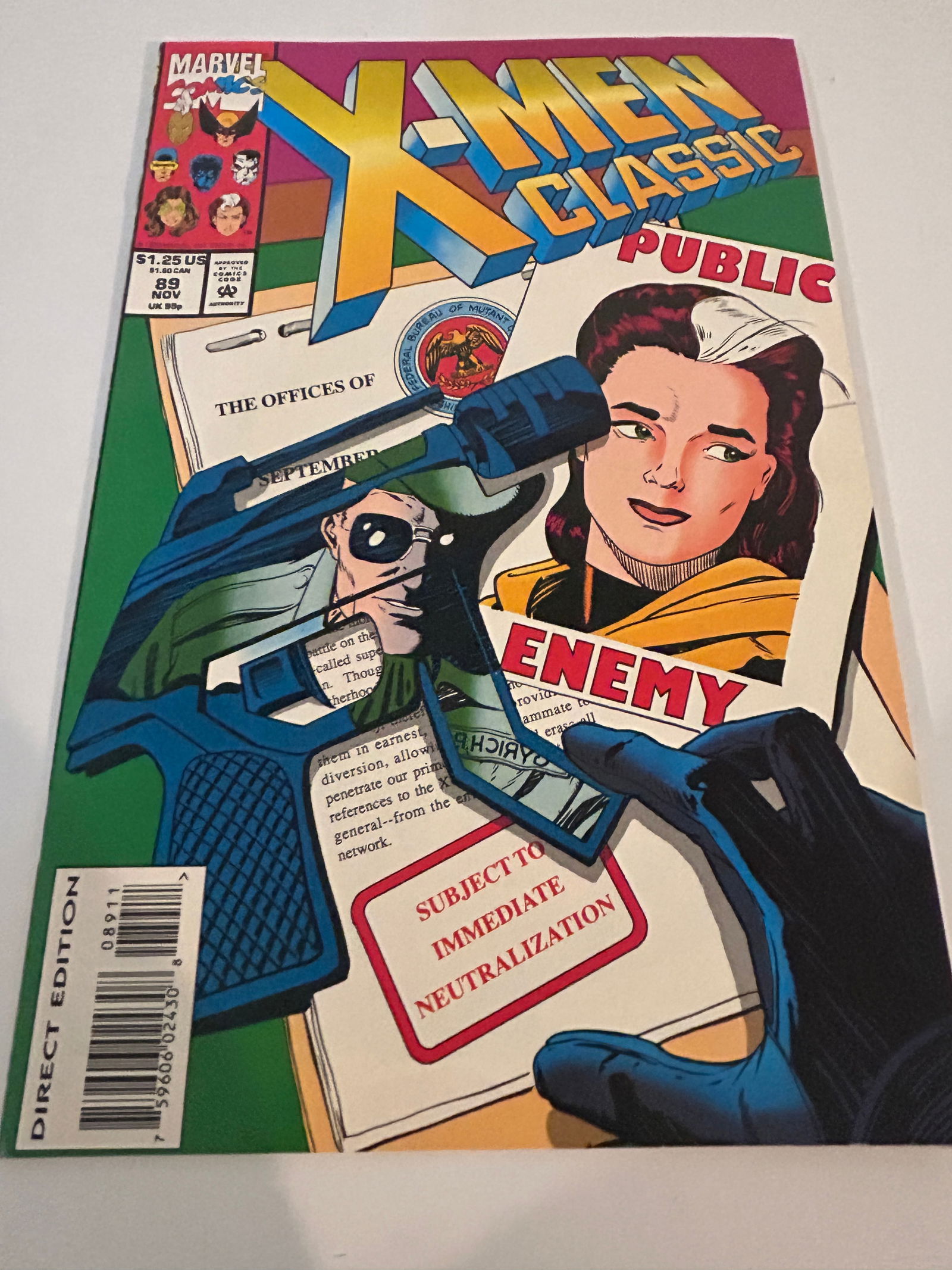 Vintage Comic Book X-Men Classic # 89 (1 of 2)