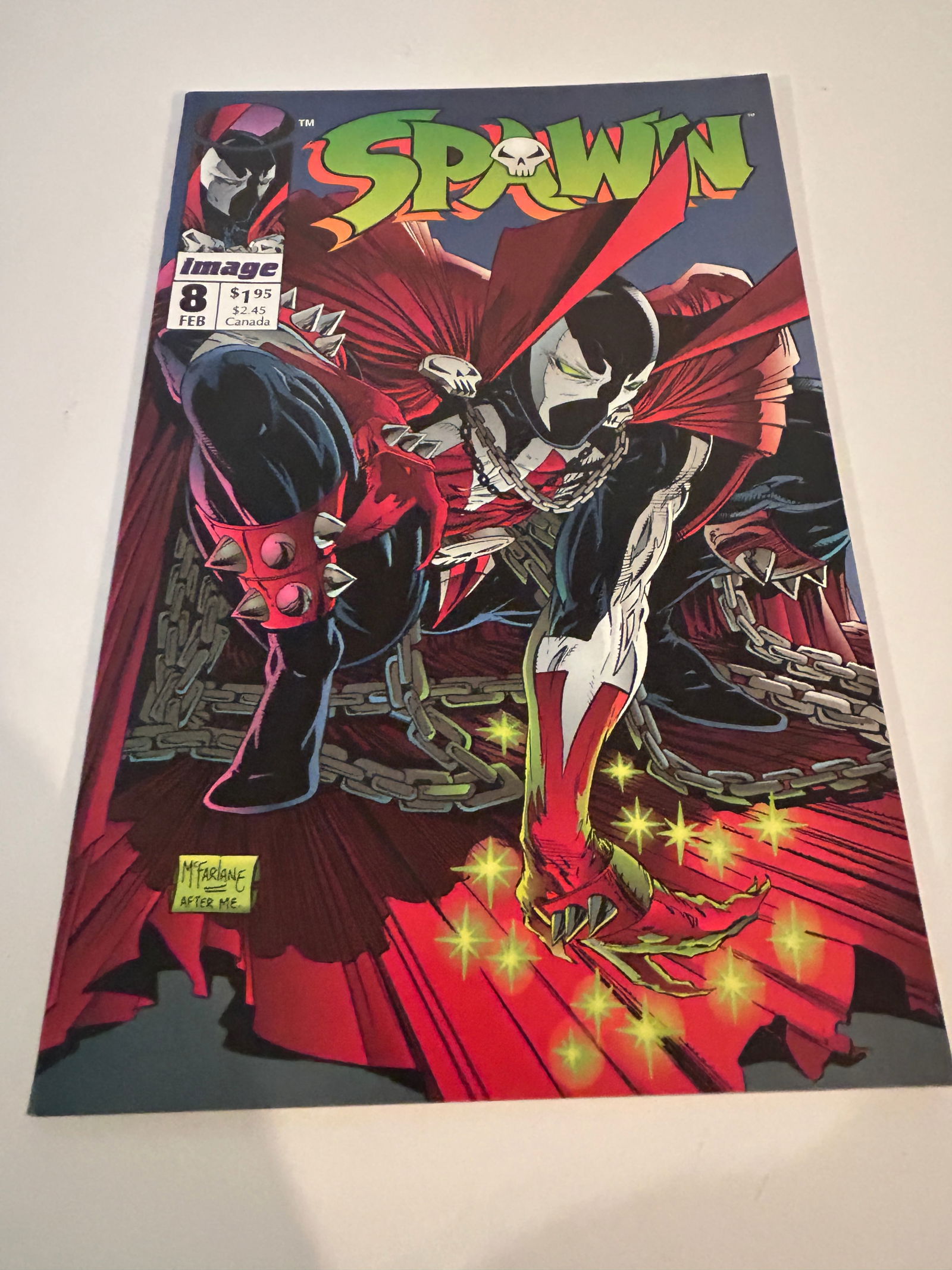 Vintage Comic Book Spawn # 8 (1 of 2)
