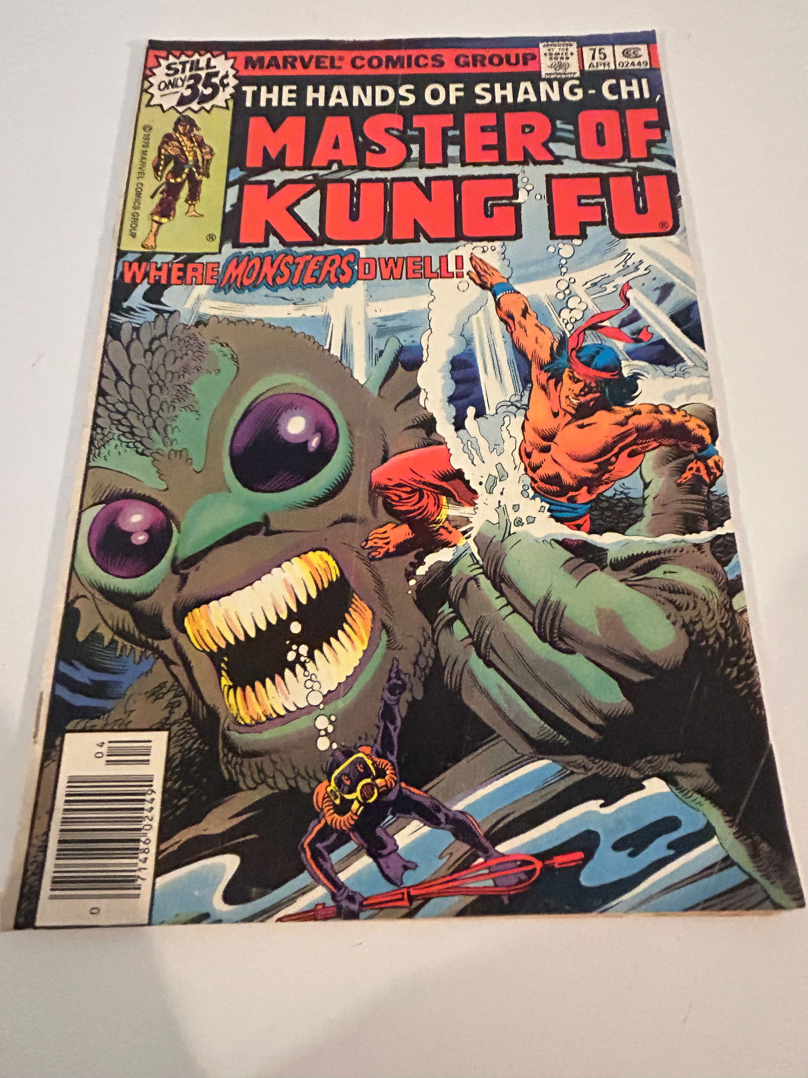 Vintage Comic Book Master of Kung Fu # 75 (1 of 2)
