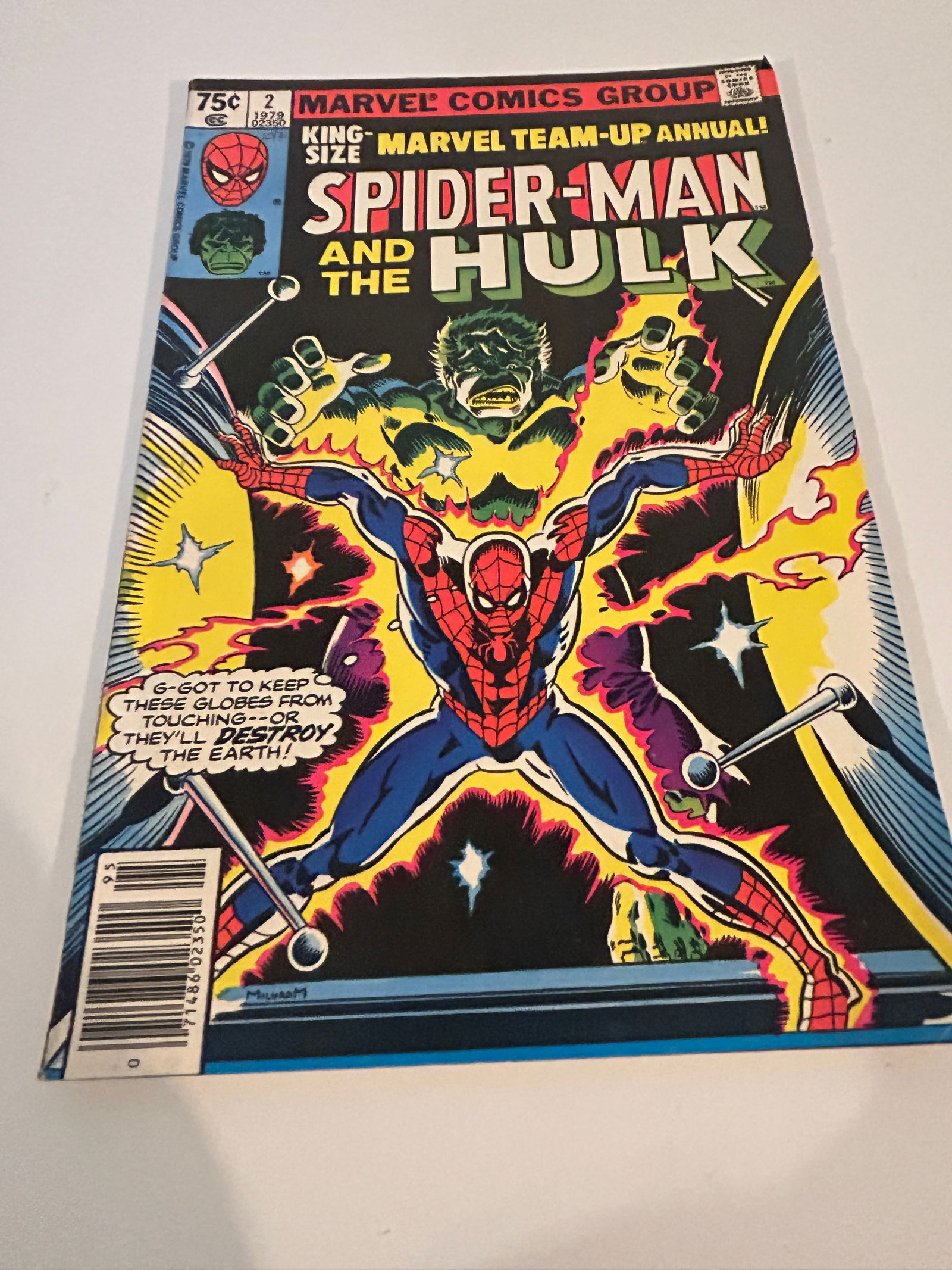 Vintage Comic Book Marvel Team-Up # 2 King Size (1 of 2)