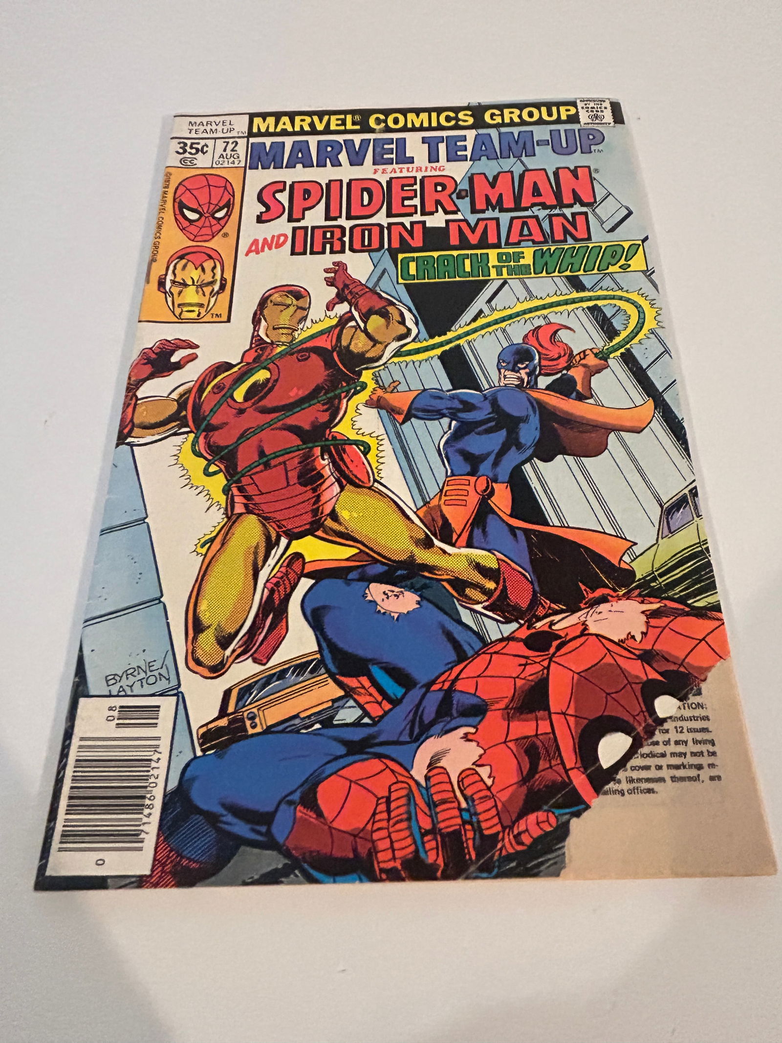 Vintage Comic Book Marvel Team-Up # 72: Vintage Comic Book Marvel Team-Up # 72 Please view all photos as they are part of the description and condition of this Item, Feel free to contact me with questions or picture requests! Used Item AS I