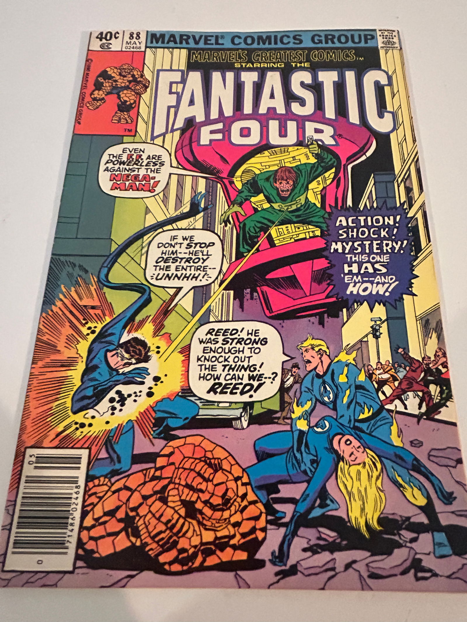 Vintage Comic Book Fantasic Four # 88 (1 of 2)
