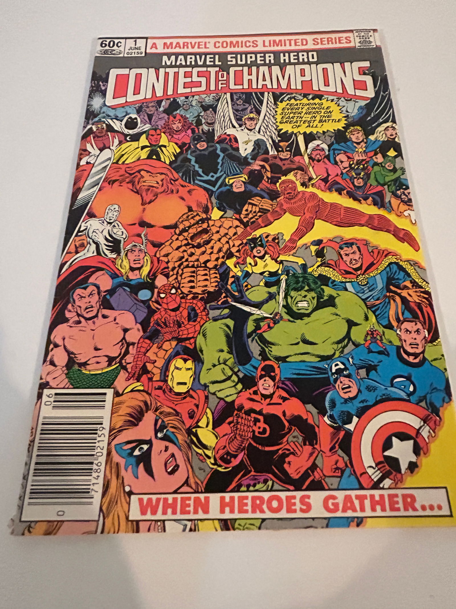 Vintage Comic Book Contest of Champions # 1 (1 of 2)