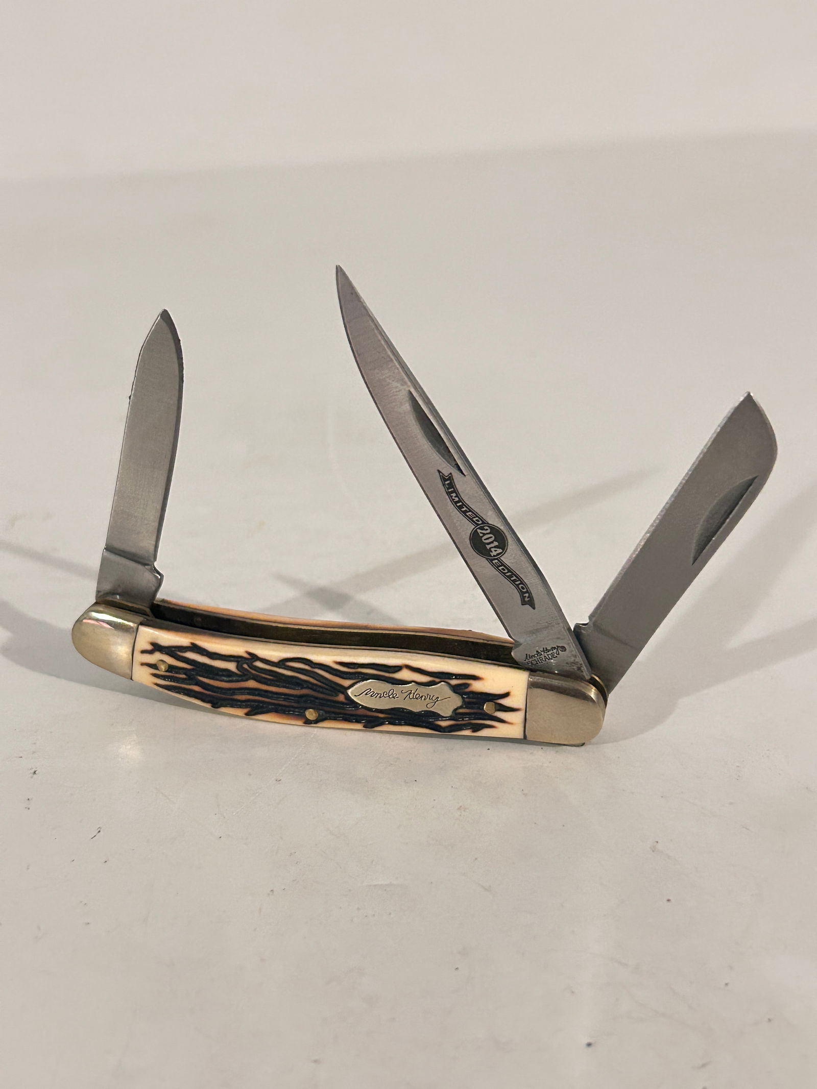 Schrade + Uncle Henry 897 UH Stockman Pocket Knife “ (1 of 4)