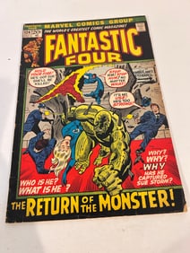 Vintage Comic Book Fantastic Four # 124