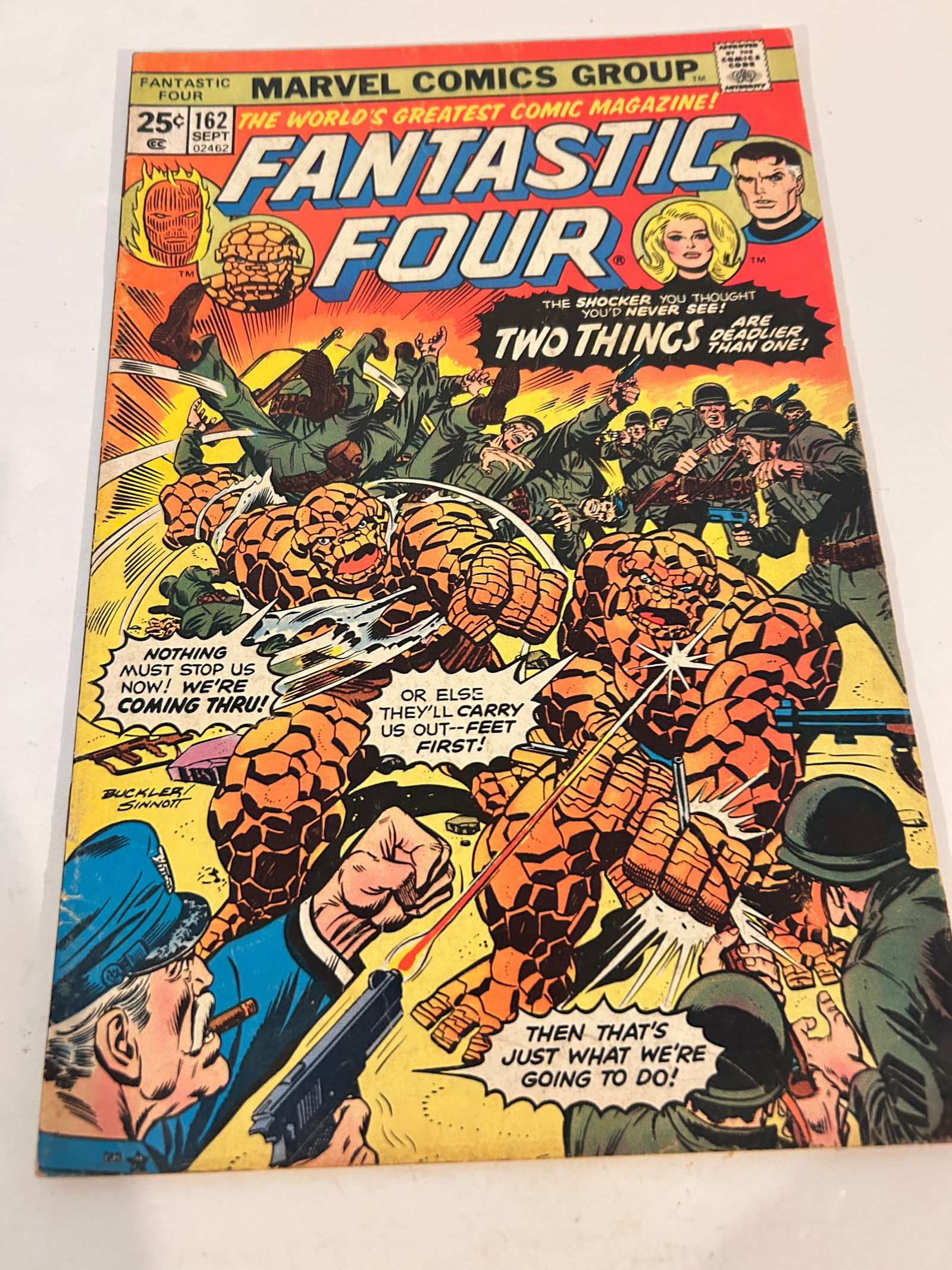 Vintage Comic Book Fantastic Four # 162 (1 of 2)