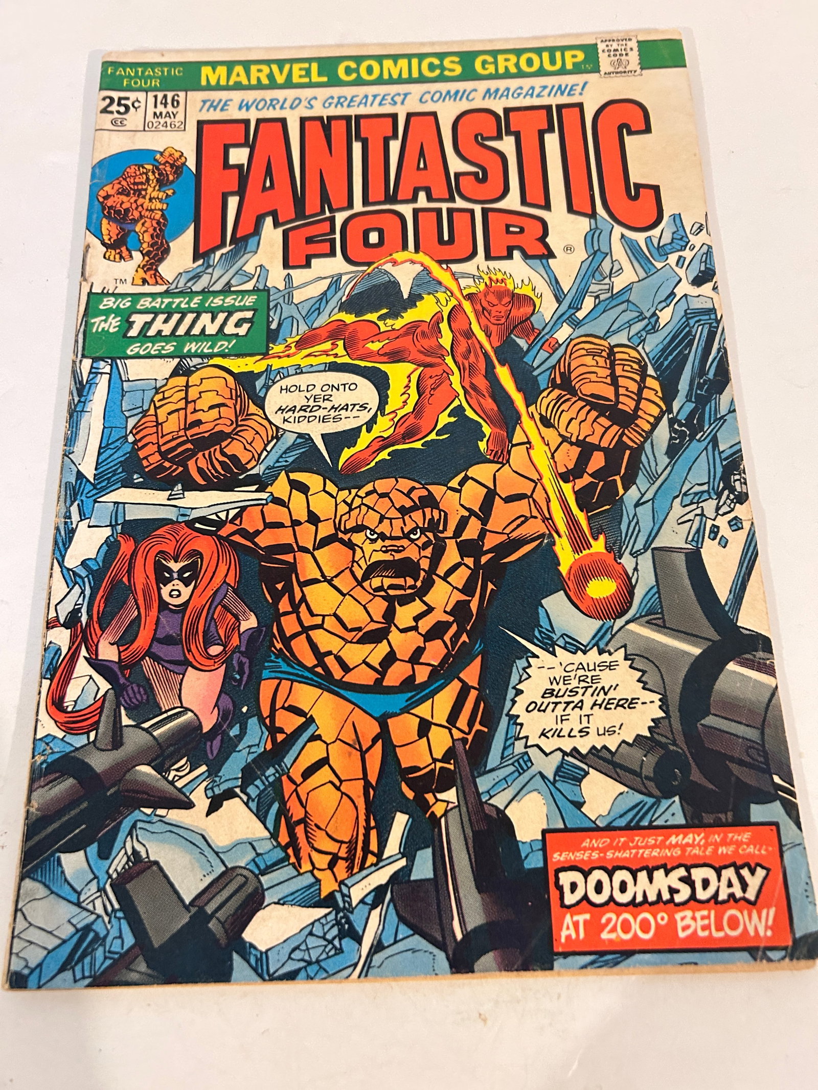 Vintage Comic Book Fantastic Four # 146 (1 of 2)