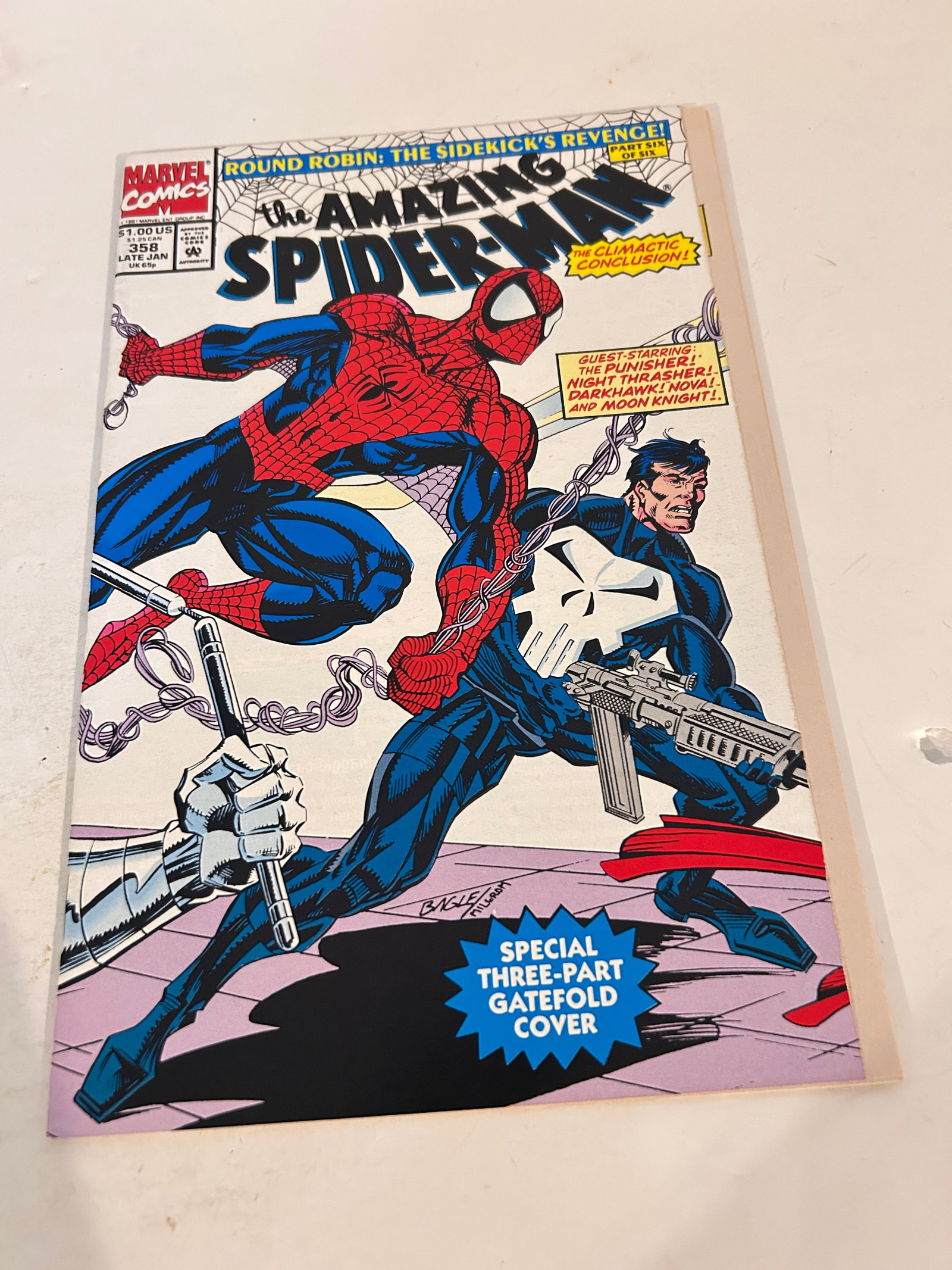Vintage Comic Book The Amazing Spider-man # 357 (1 of 2)