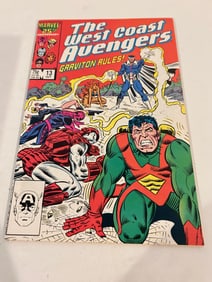 Vintage Comic Book West Coast Avengers # 13