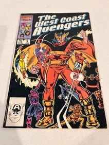 Vintage Comic Book West Coast Avengers # 9