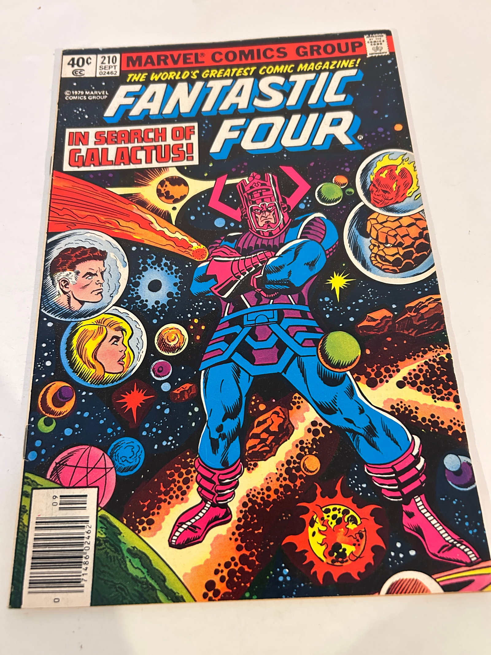 Vintage Comic Book Fantastic Four # 210 (1 of 2)