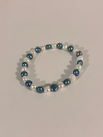 Honora Pearl Freshwater Pearls Bracelet Blue Shades