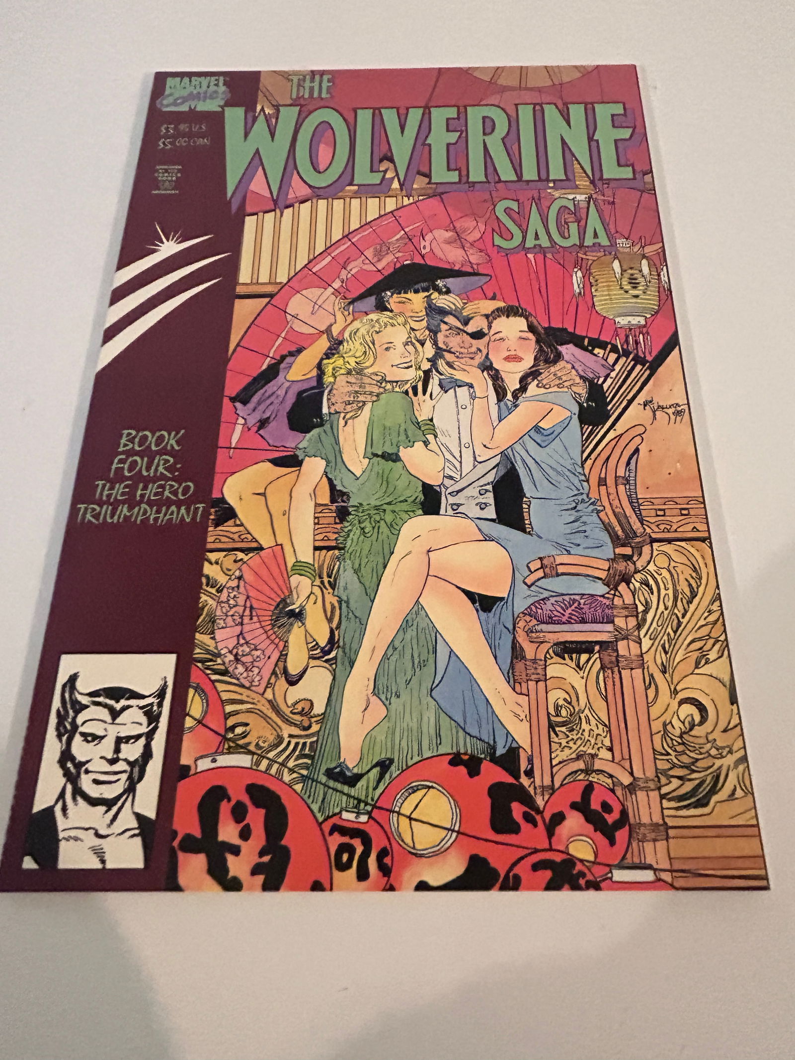 Vintage Comic Book Wolverine Saga # 4 (1 of 2)