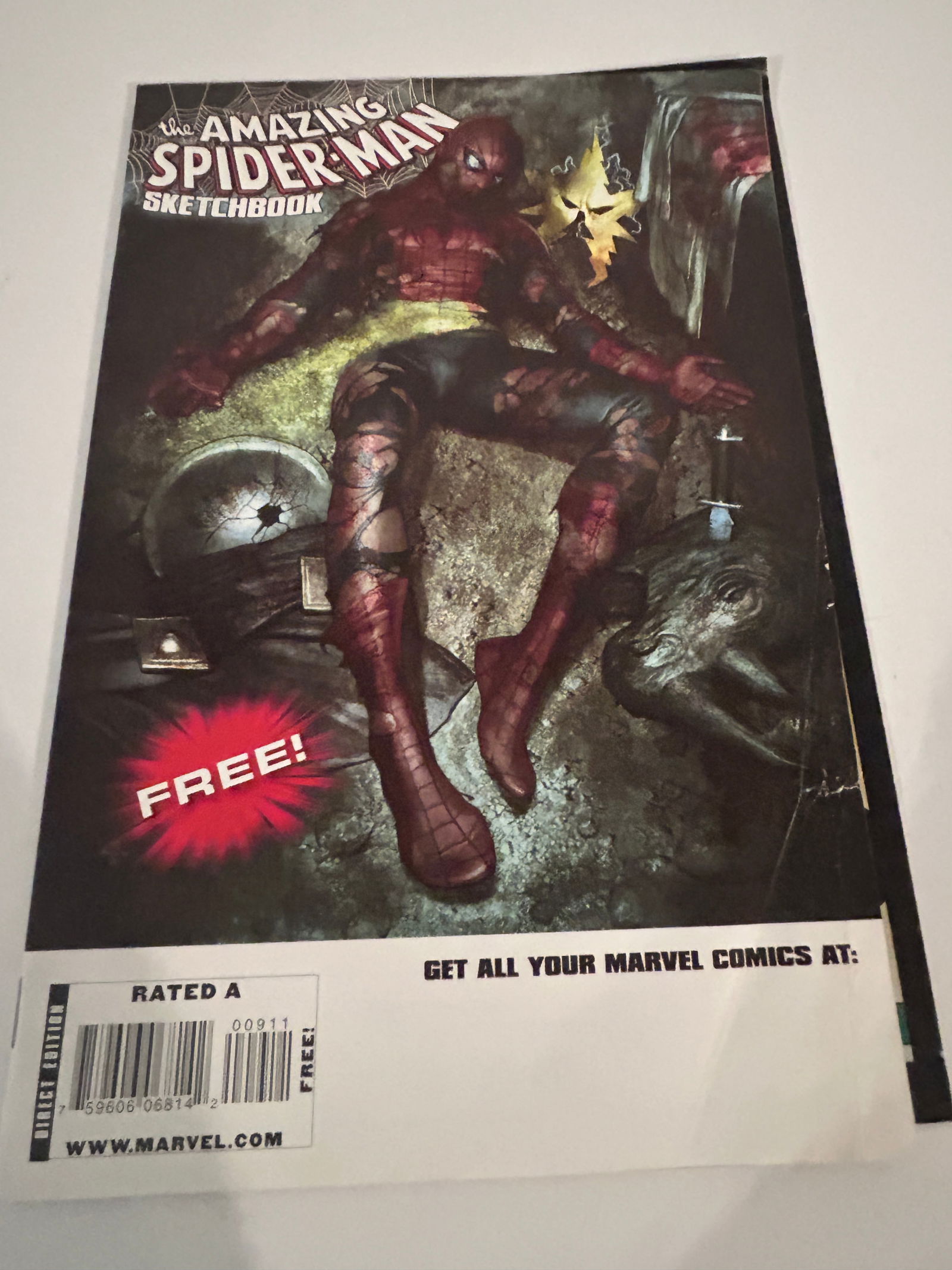 Vintage Comic Book the Amazing SpiderMan # Sketchbook: Vintage Comic Book the Amazing SpiderMan # Sketchbook Please view all photos as they are part of the description and condition of this Item, Feel free to contact me with questions or picture requests!