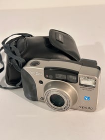 Compact Camera Minolta Vectis 40 Flash Weather Resistant sticker on the side