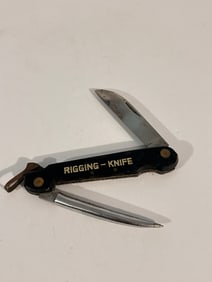 Vintage Japan Rigging Pocket Knife 5"
