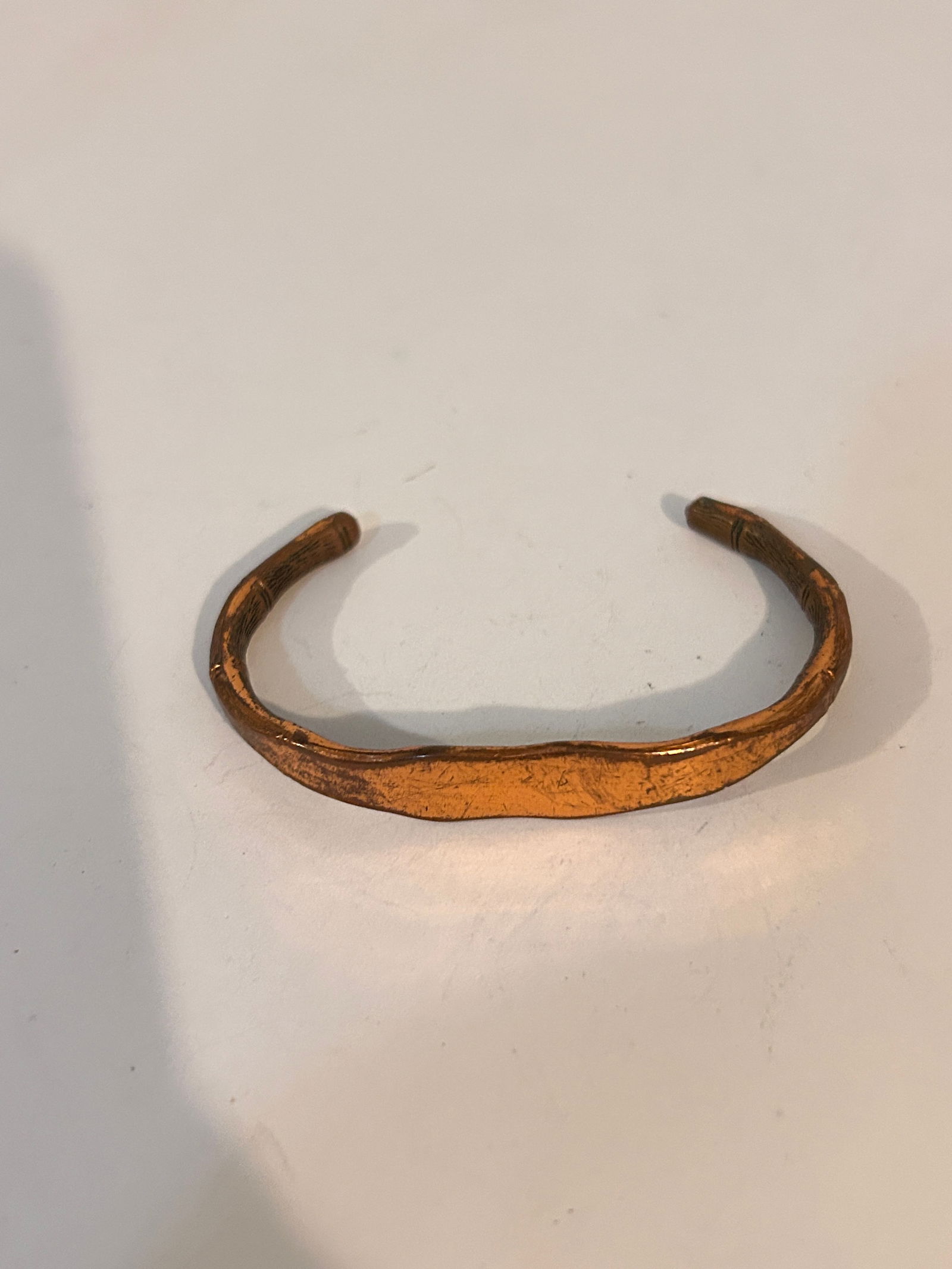 Vintage Copper Cuff Bracelet 7" (1 of 4)