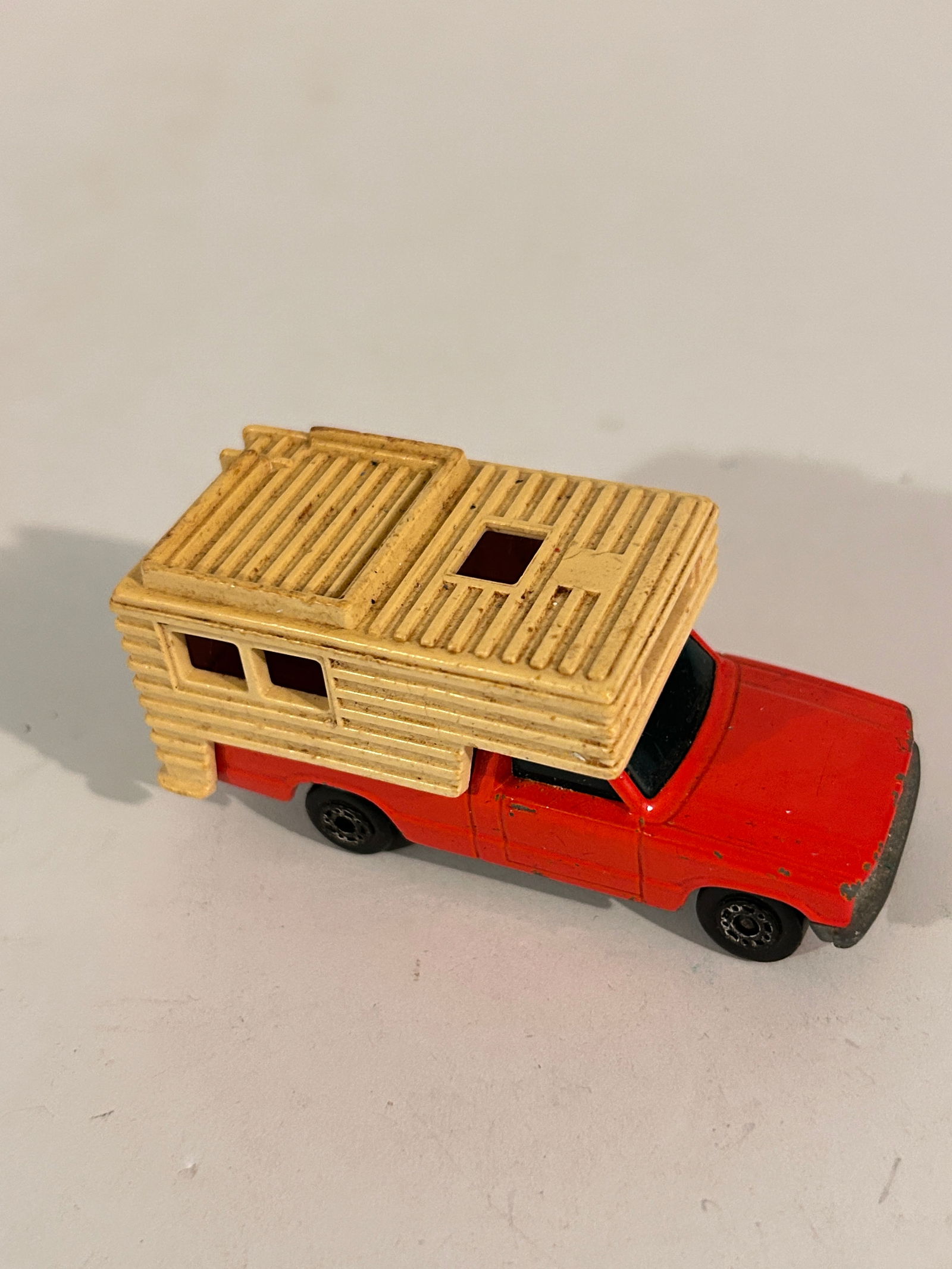 Vintage 1979 Matchbox Superfast Camper Pickup Truck No. 38: Vintage 1979 Matchbox Superfast Camper Pickup Truck No. 38 Please view all photos as they are part of the description and condition of this Item, Feel free to contact me with questions or picture requ