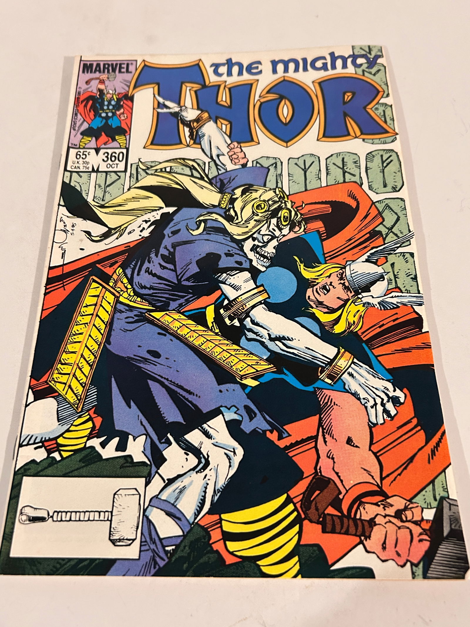 Vintage Comic Book the Mighty Thor # 360: Vintage Comic Book the Mighty Thor # 360 Please view all photos as they are part of the description and condition of this Item, Feel free to contact me with questions or picture requests! Used Item AS