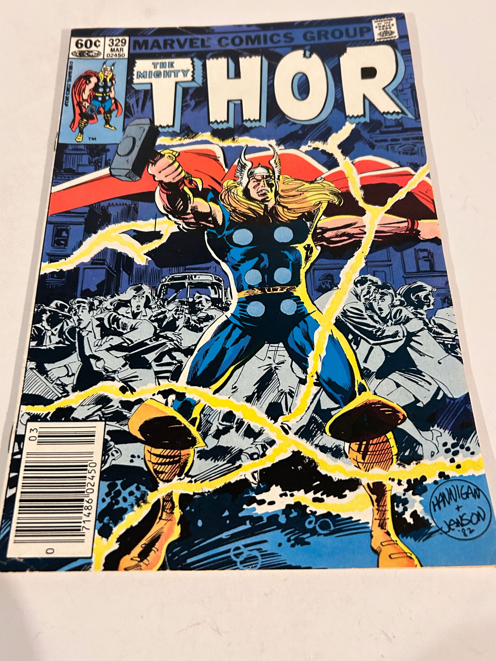 Vintage Comic Book the Mighty Thor # 329: Vintage Comic Book the Mighty Thor # 329 Please view all photos as they are part of the description and condition of this Item, Feel free to contact me with questions or picture requests! Used Item AS