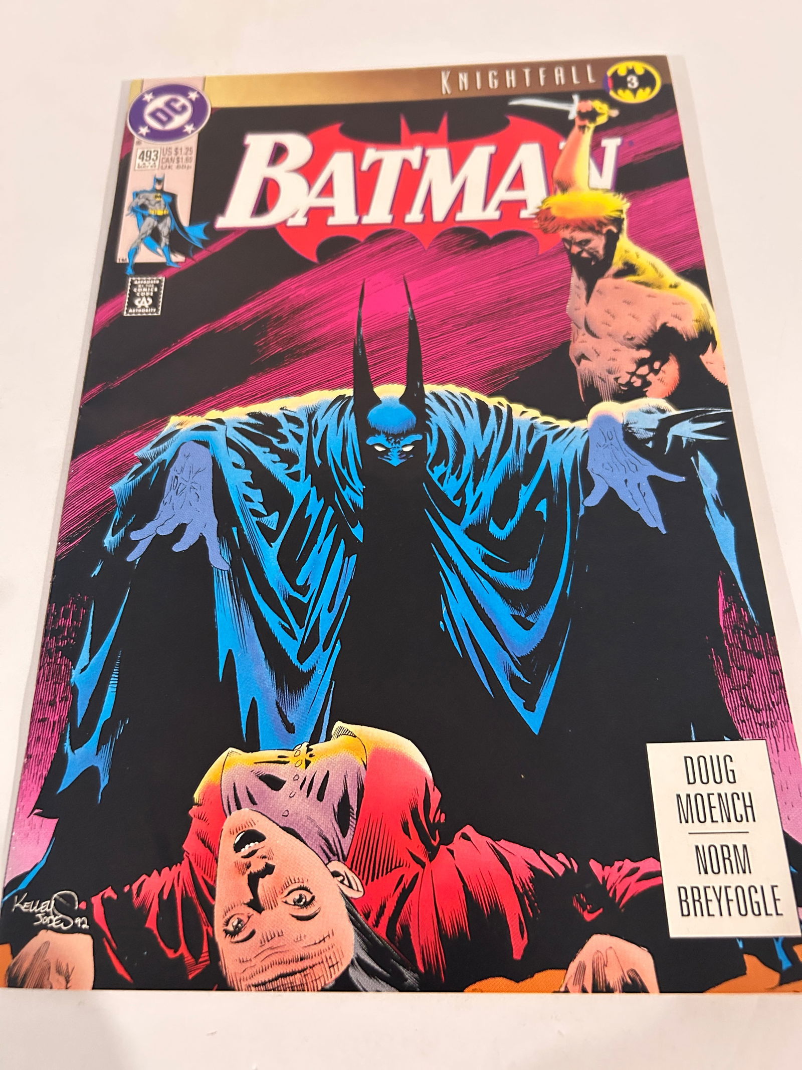 Vintage Comic Book Batman # 493: Vintage Comic Book Batman # 493 Please view all photos as they are part of the description and condition of this Item, Feel free to contact me with questions or picture requests! Used Item AS IS