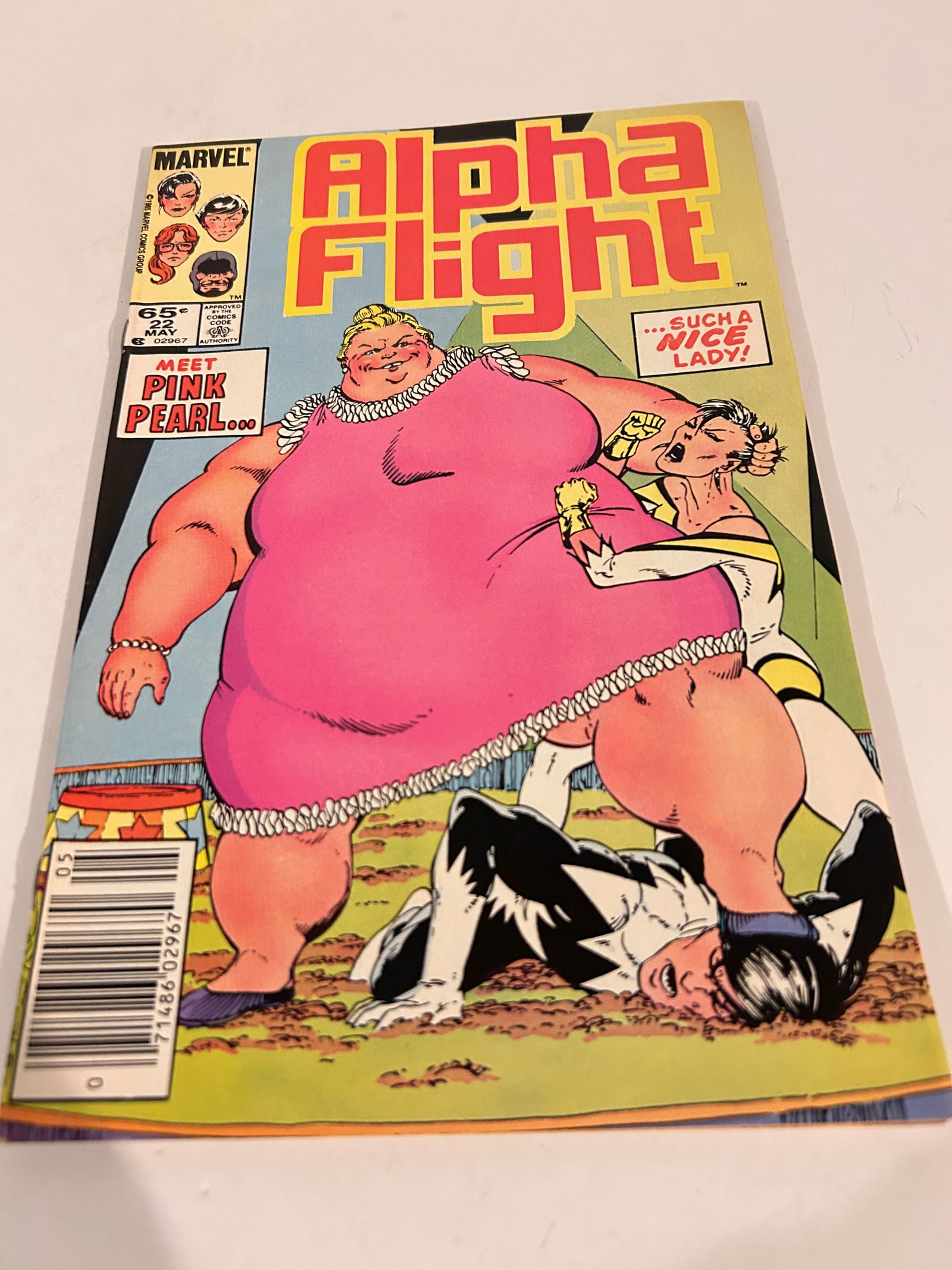 Vintage Comic Book Alpha Flight # 22: Vintage Comic Book Alpha Flight # 22 Please view all photos as they are part of the description and condition of this Item, Feel free to contact me with questions or picture requests! Used Item AS IS