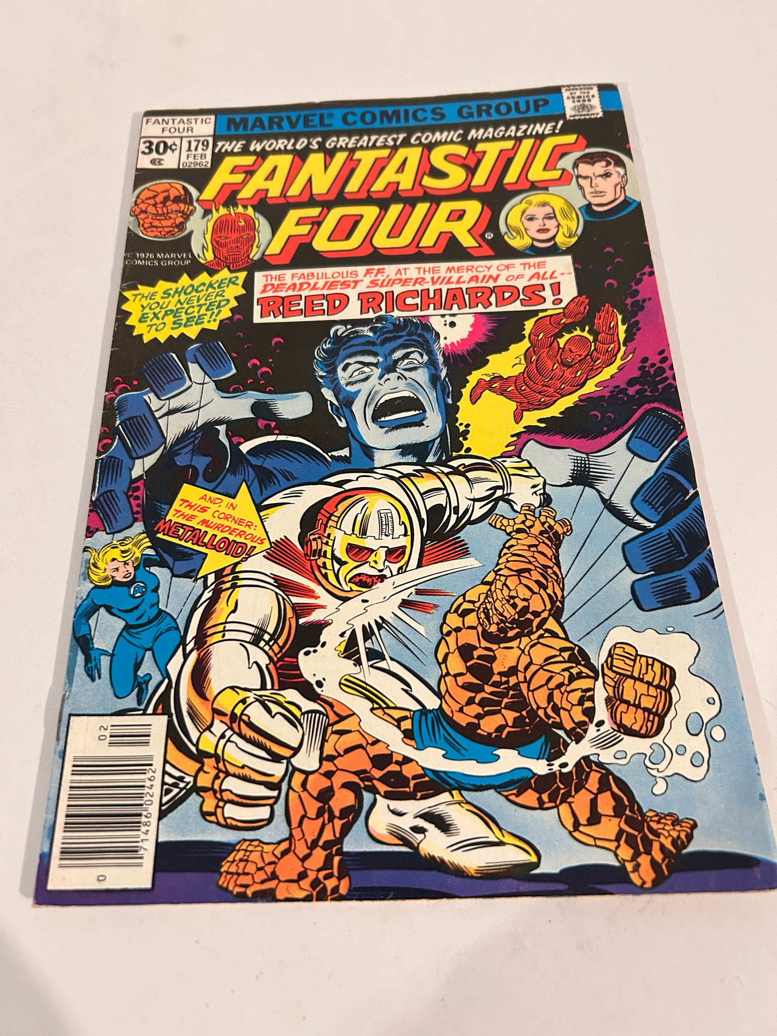 Vintage Comic Book Fantastic Four # 179: Vintage Comic Book Fantastic Four # 179 Please view all photos as they are part of the description and condition of this Item, Feel free to contact me with questions or picture requests! Used Item AS