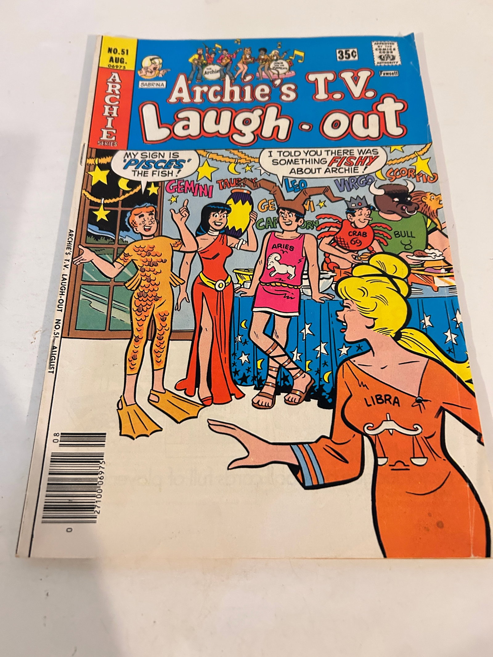 Vintage Comic Book Archie # 51 (1 of 2)