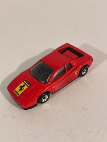 Vintage Matchbox Ferrari Testarossa Red diecast car 1985