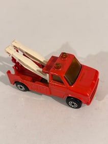 Matchbox Superfast Wreck Truck # 61 1978 Red Diecast Truck