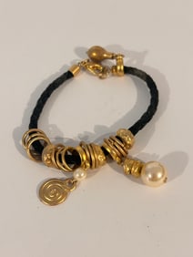 Vintage goldtone Bracelet 8"