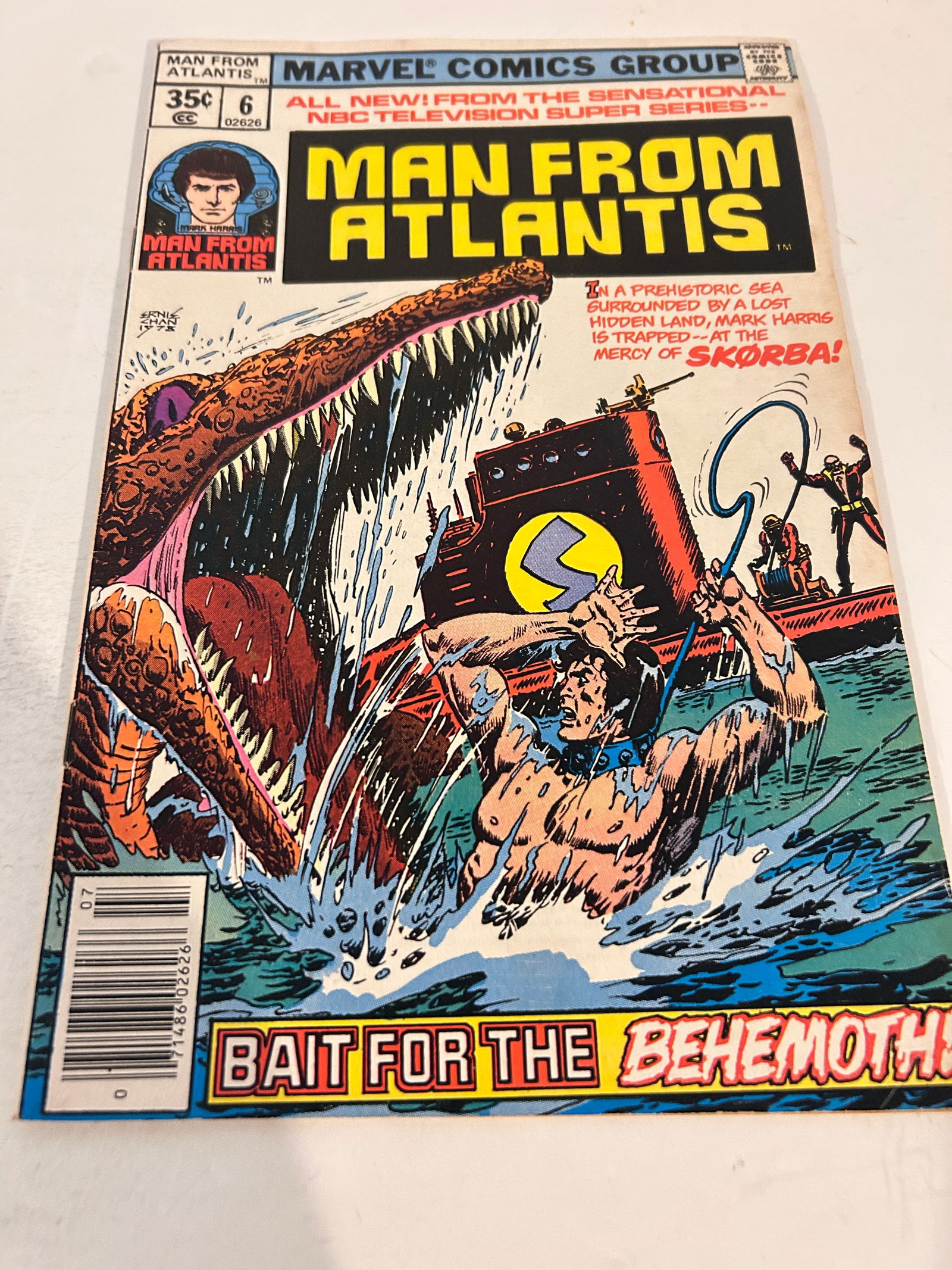 Vintage Comic Book Man From Alantis # 6 (1 of 2)