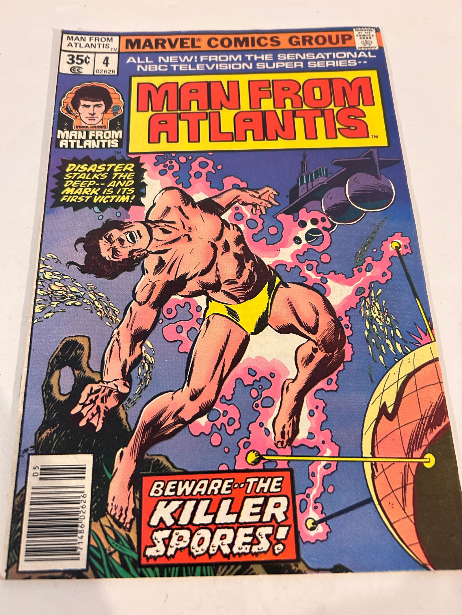 Vintage Comic Book Man From Atlantis # 4 (1 of 2)