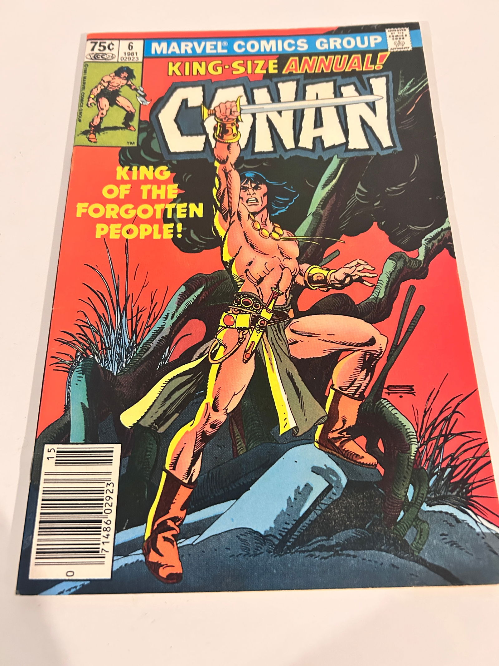 Vintage Comic Book Conan # 6 Annual (1 of 2)