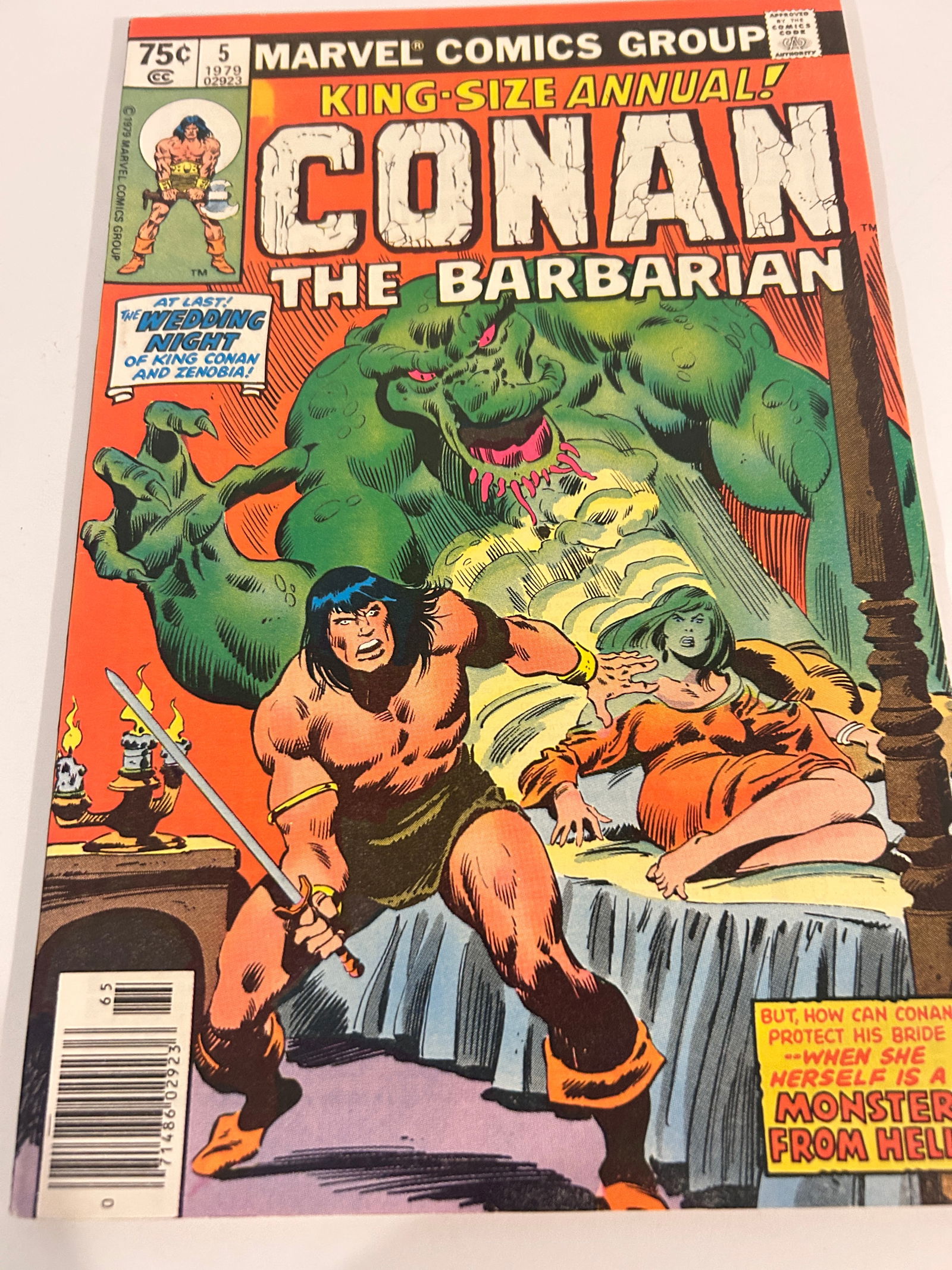 Vintage Comic Book Conan # 5 Annual (1 of 2)