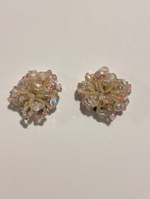 Vintage Fashion Rhinestone Earrings